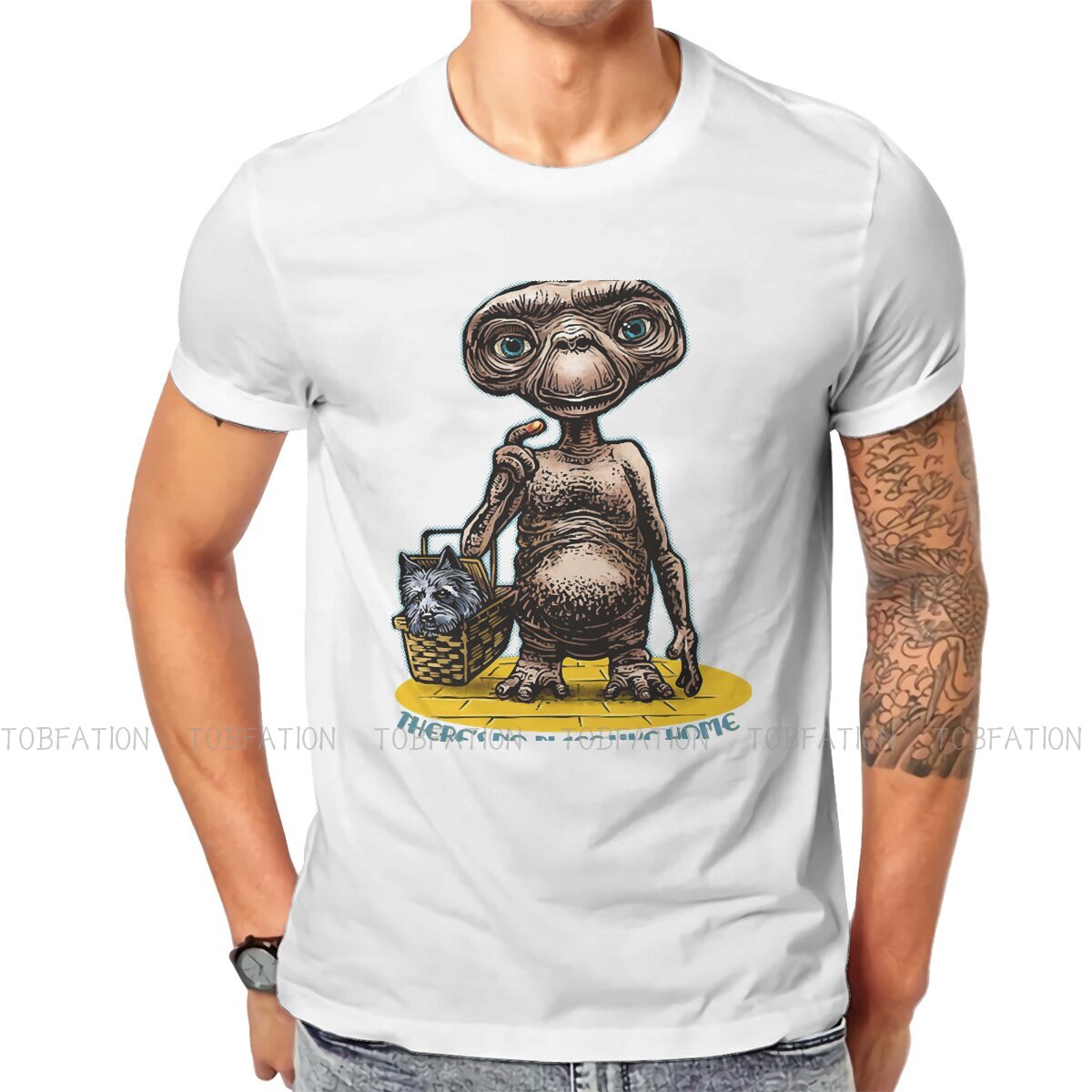 Summer Clothing Places - E.T.-Camiseta con estampado de Alien Extra