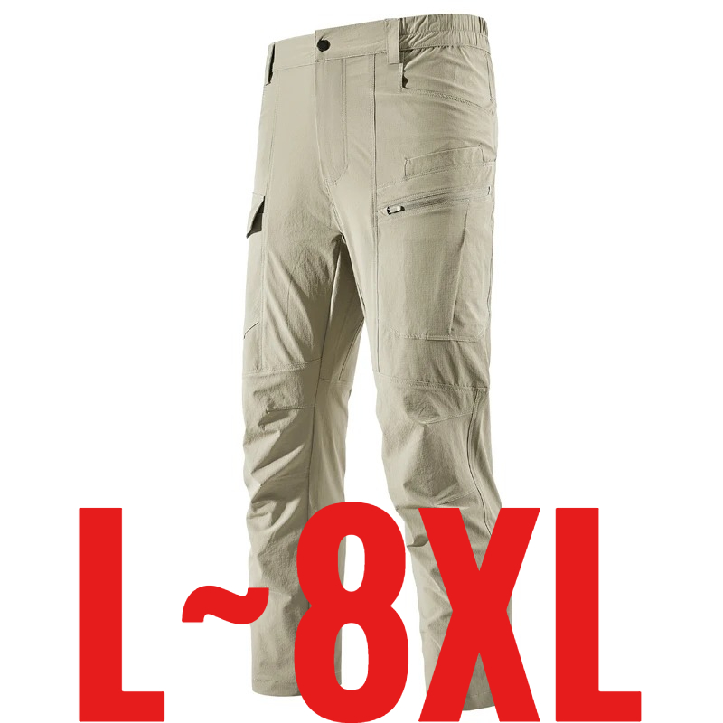 Summer Hiking Clothing - Pantalones Casuales para Hombre Talla Grande