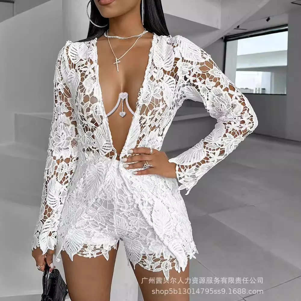Summer Clothing Linen - Conjuntos cortos sexis para mujer, Top