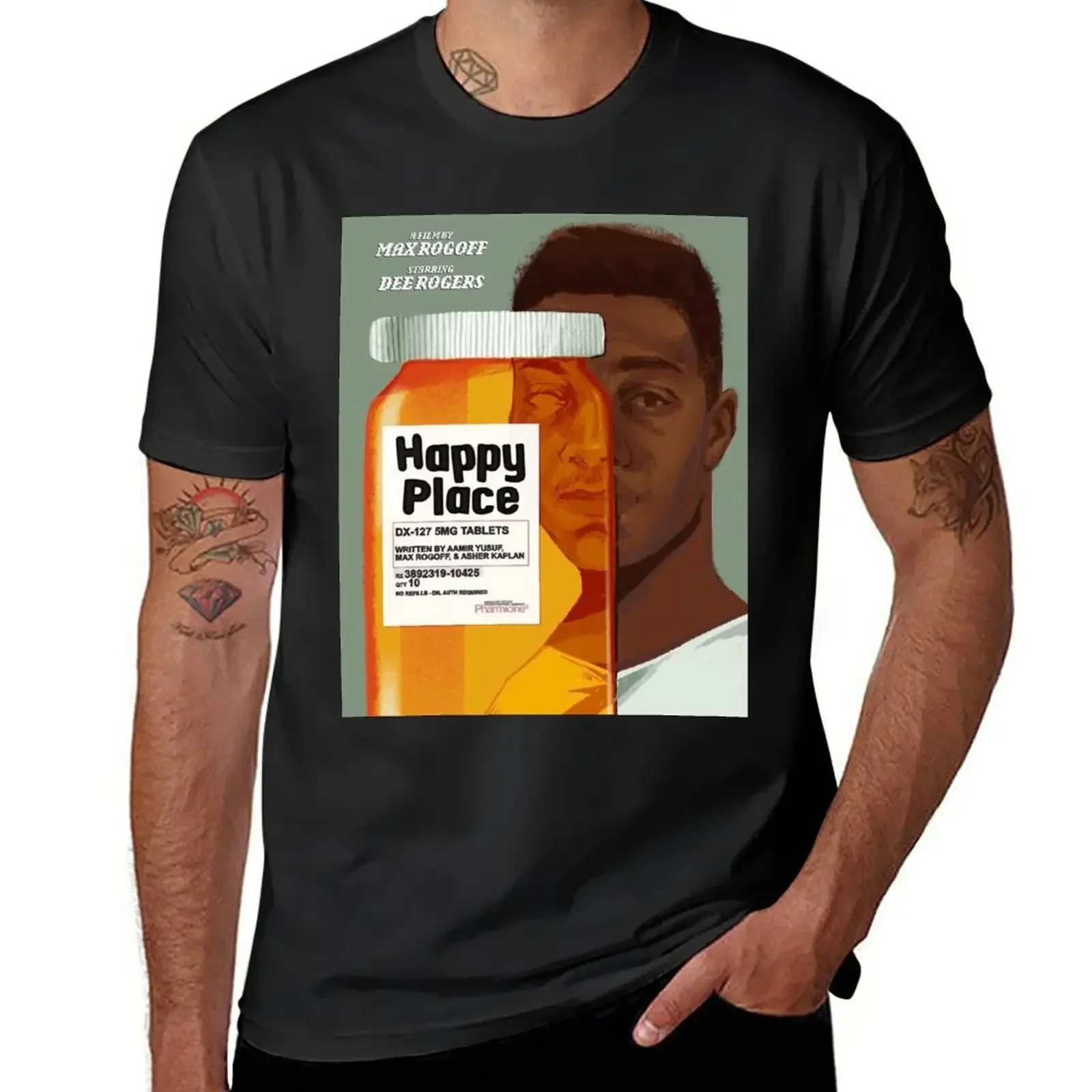 Summer Clothing Places - Camiseta Happy Place vintage de secado