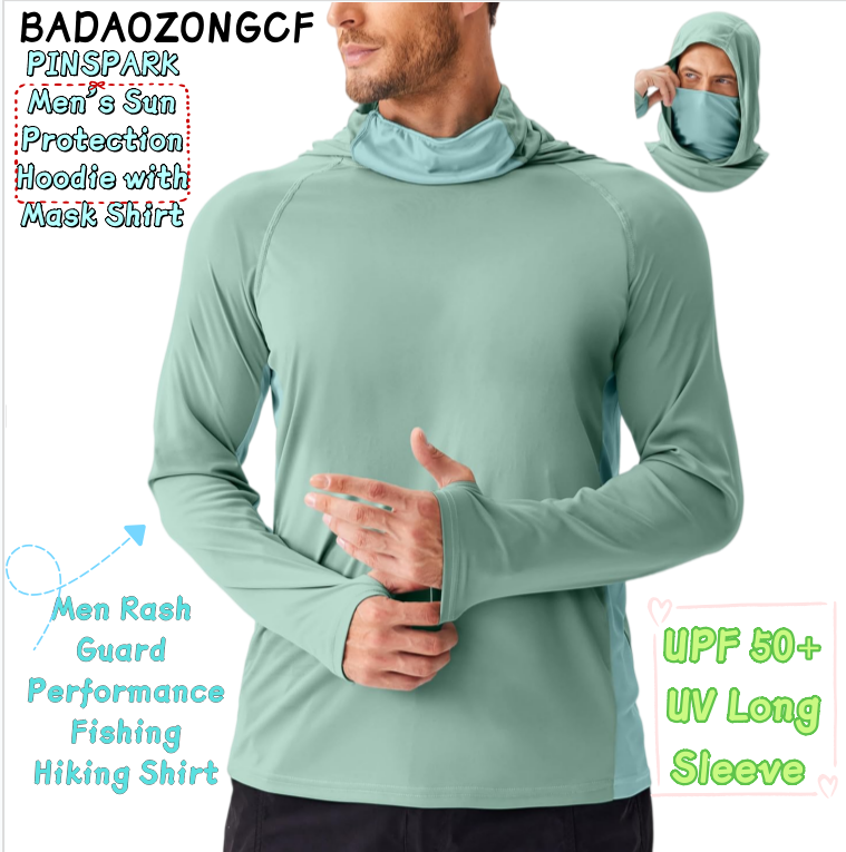Summer Hiking Clothing - Sudadera con Capucha y Protección Solar