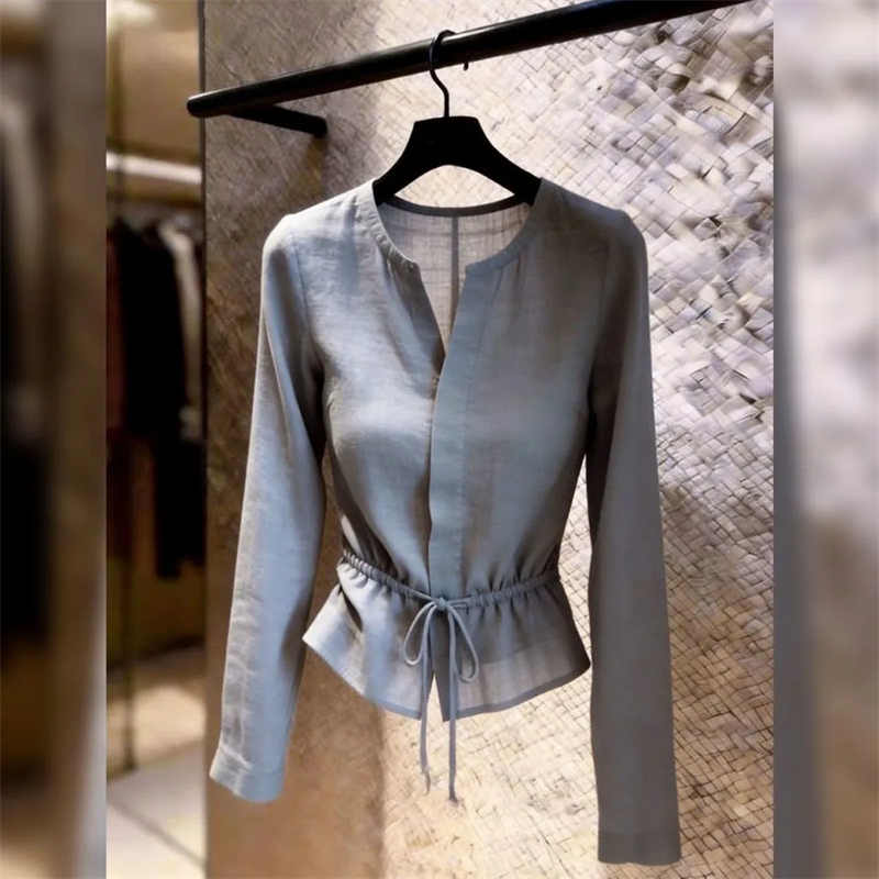 Summer Clothing For 70 Year Old Woman - Camiseta para mujer, blusa gris súper
