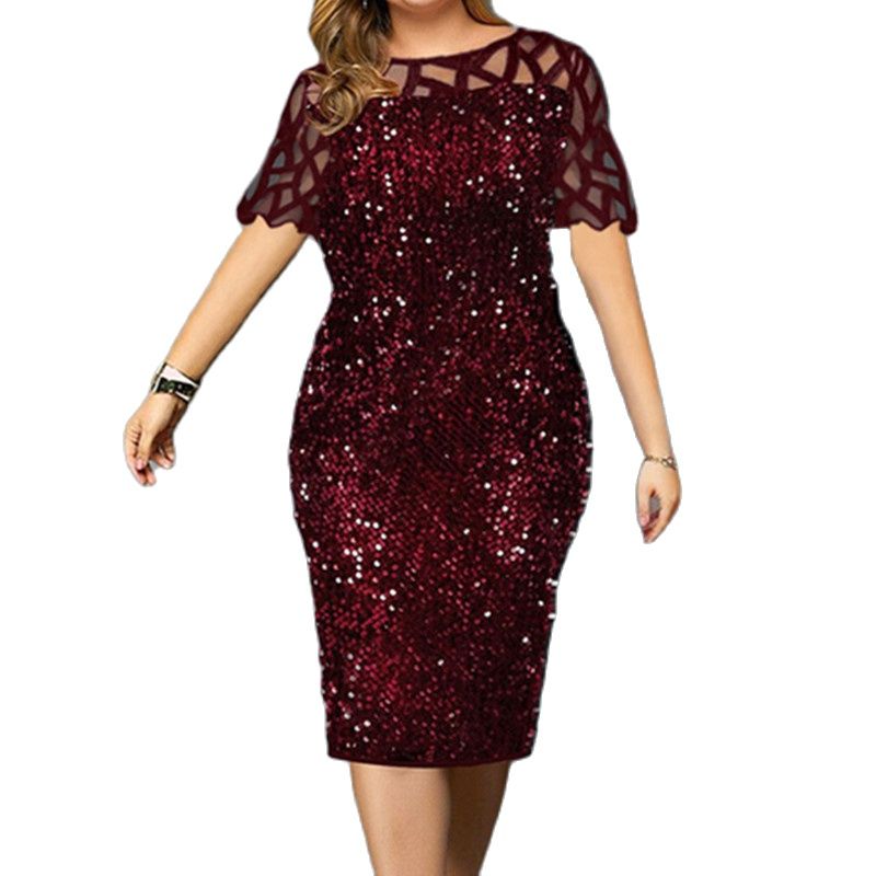 Summer Clothing For 70 Year Old Woman - Vestidos de fiesta brillantes para mujer,