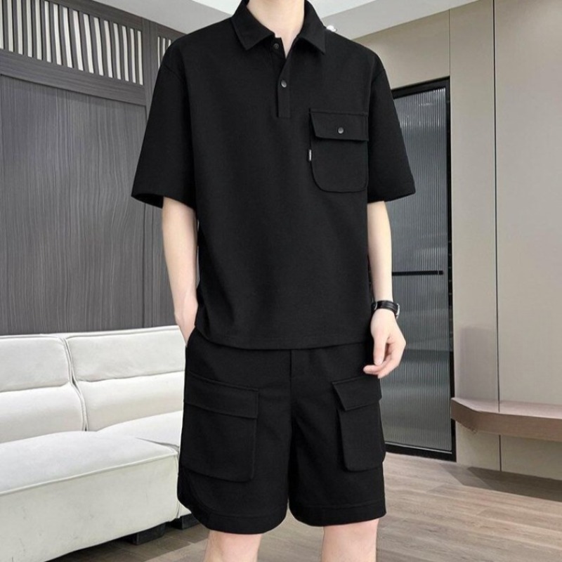 Summer Outdoor Clothing - Conjunto de Camiseta Polo de Manga