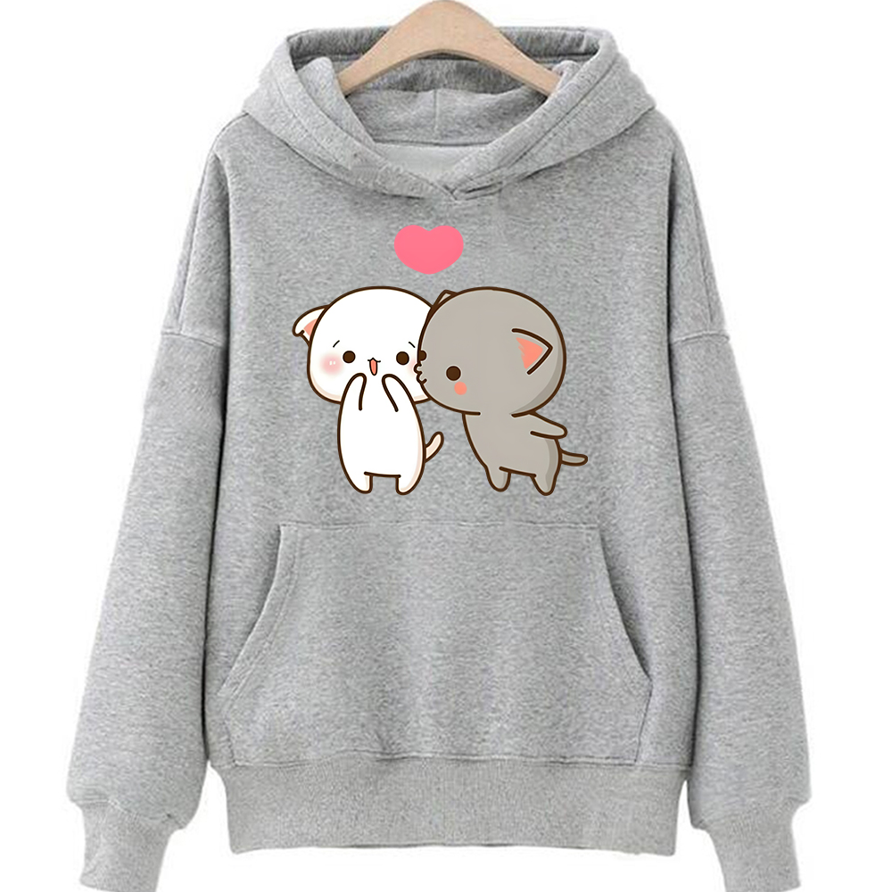 Summer Clothing For 70 Year Old Woman - Sudadera con capucha y estampado de