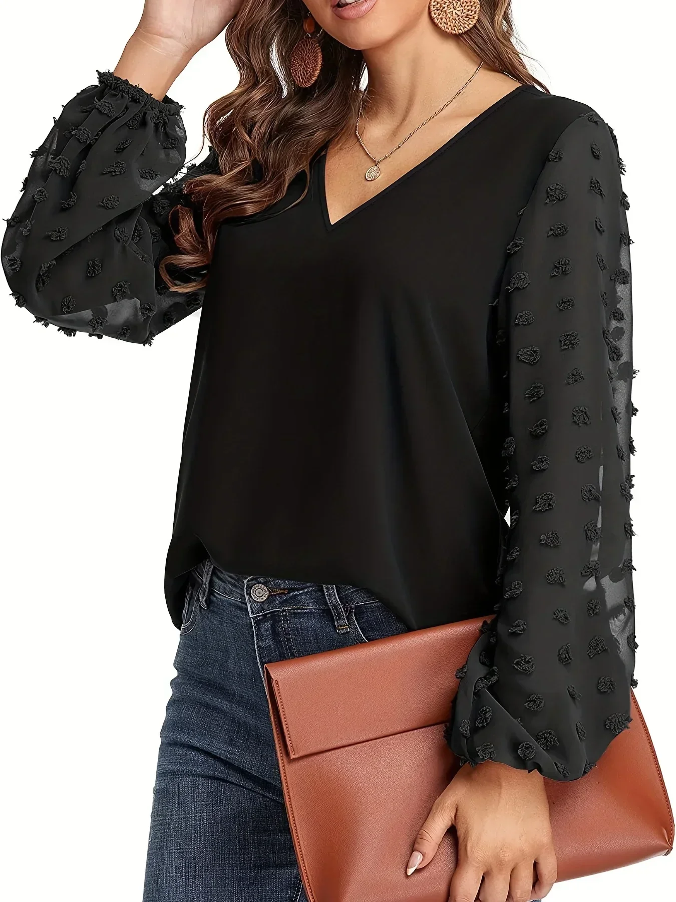 Summer Clothing Juniors - Camisa de manga de punto suizo