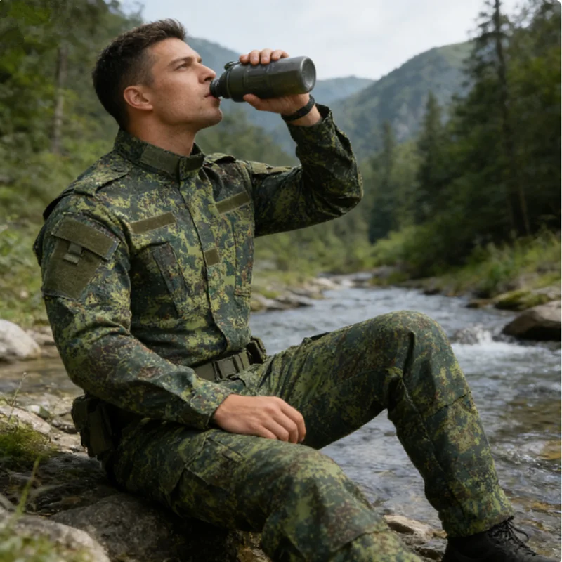 Conjunto de Uniforme Táctico A - Summer Outdoor Clothing reseña y precio