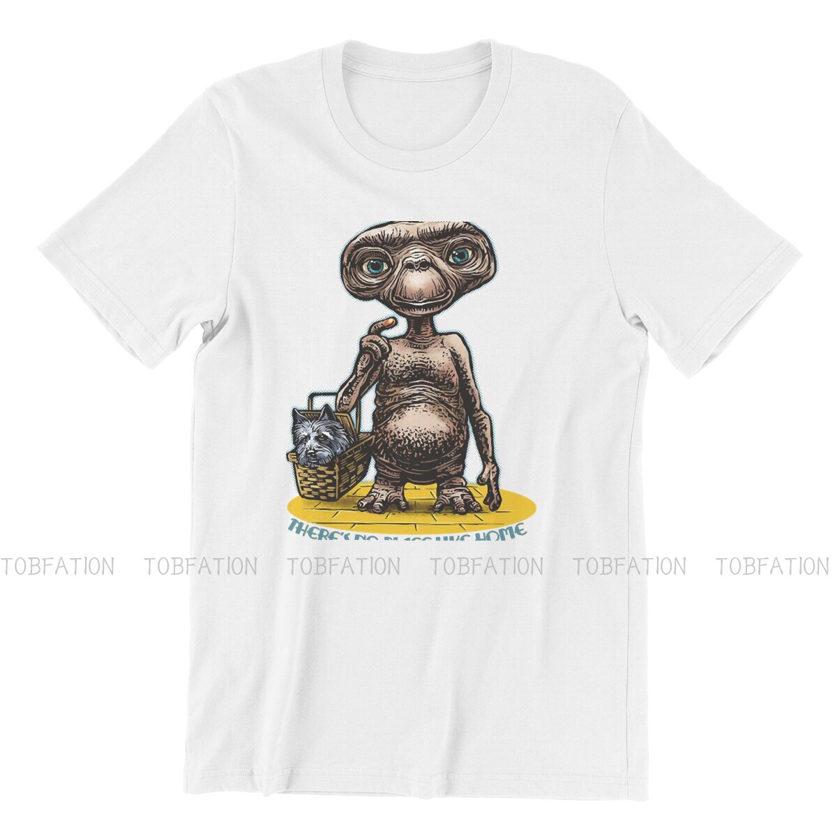E.T.-Camiseta con estampado de - Summer Clothing Places reseña y precio