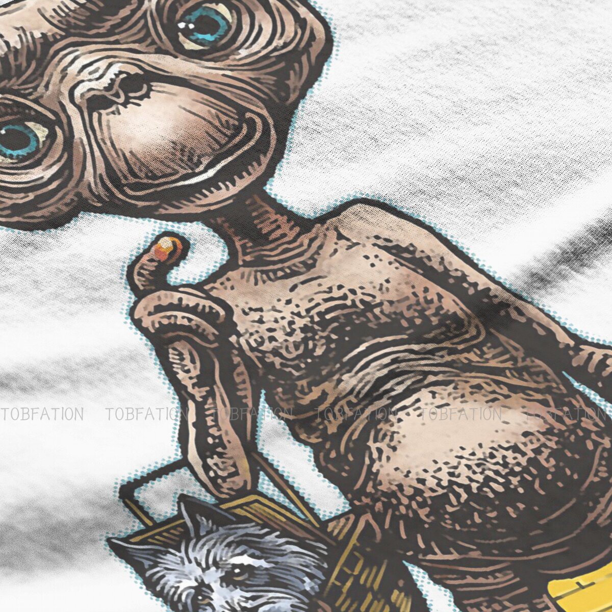 E.T.-Camiseta con estampado de - Summer Clothing Places reseña y precio