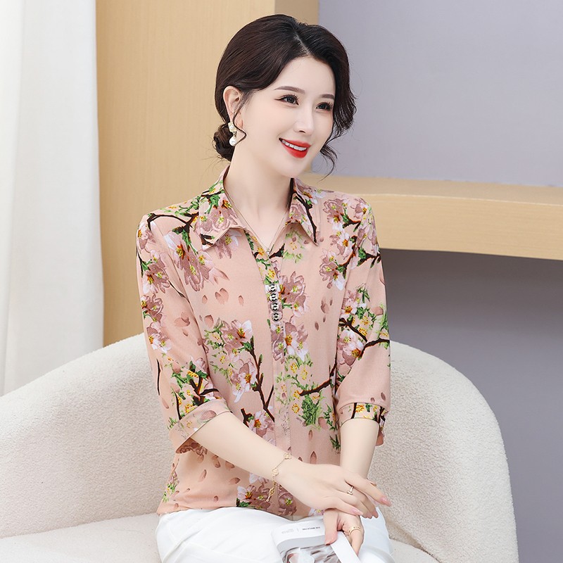 Blusa holgada informal para ma - Summer Clothing For 70 Year Old Woman reseña y precio