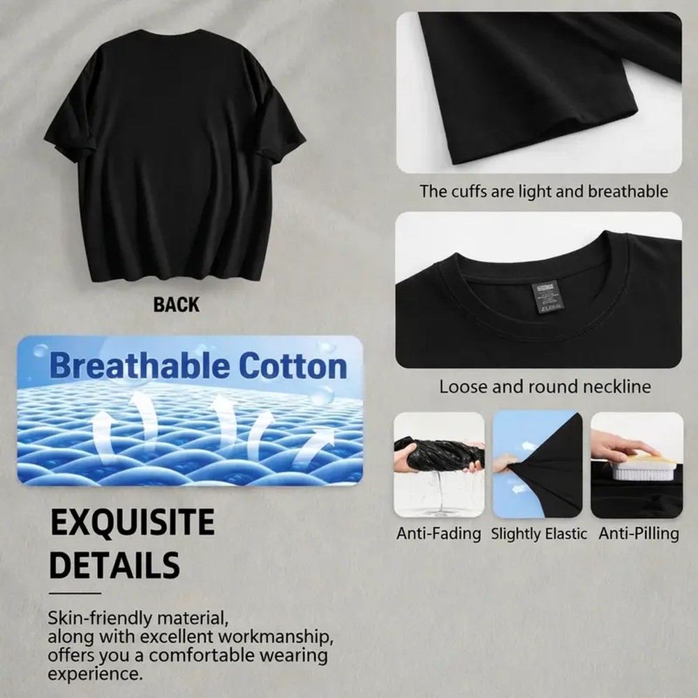 Camiseta gráfica de algodón co - Summer Clothing Gifts reseña y precio
