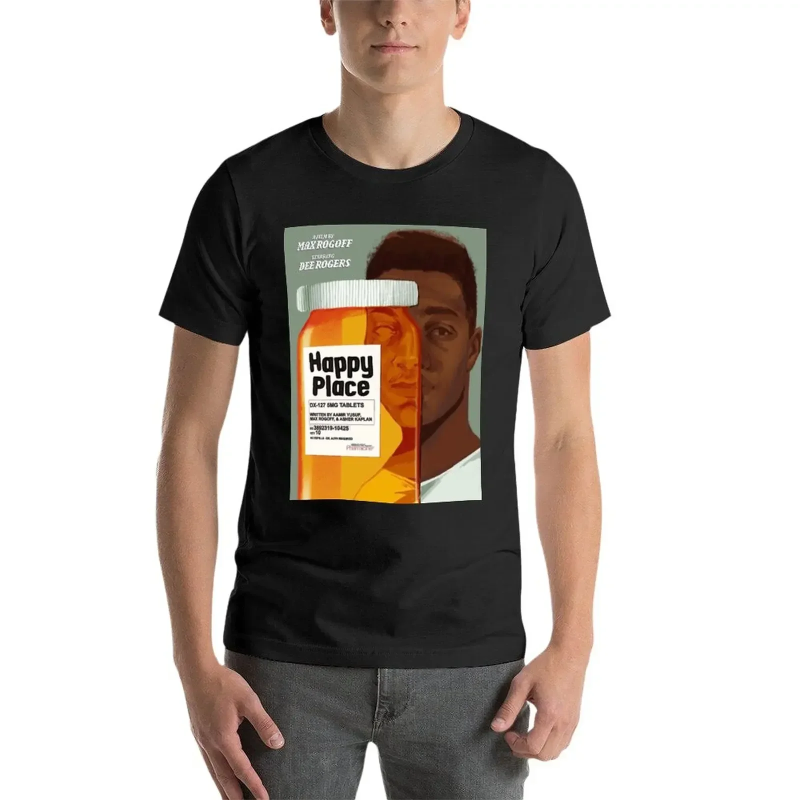 Camiseta Happy Place vintage d - Summer Clothing Places reseña y precio