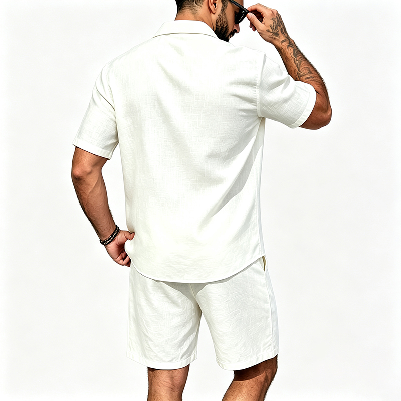 Conjunto de Dos Piezas de Lino - Summer Clothing Linen reseña y precio