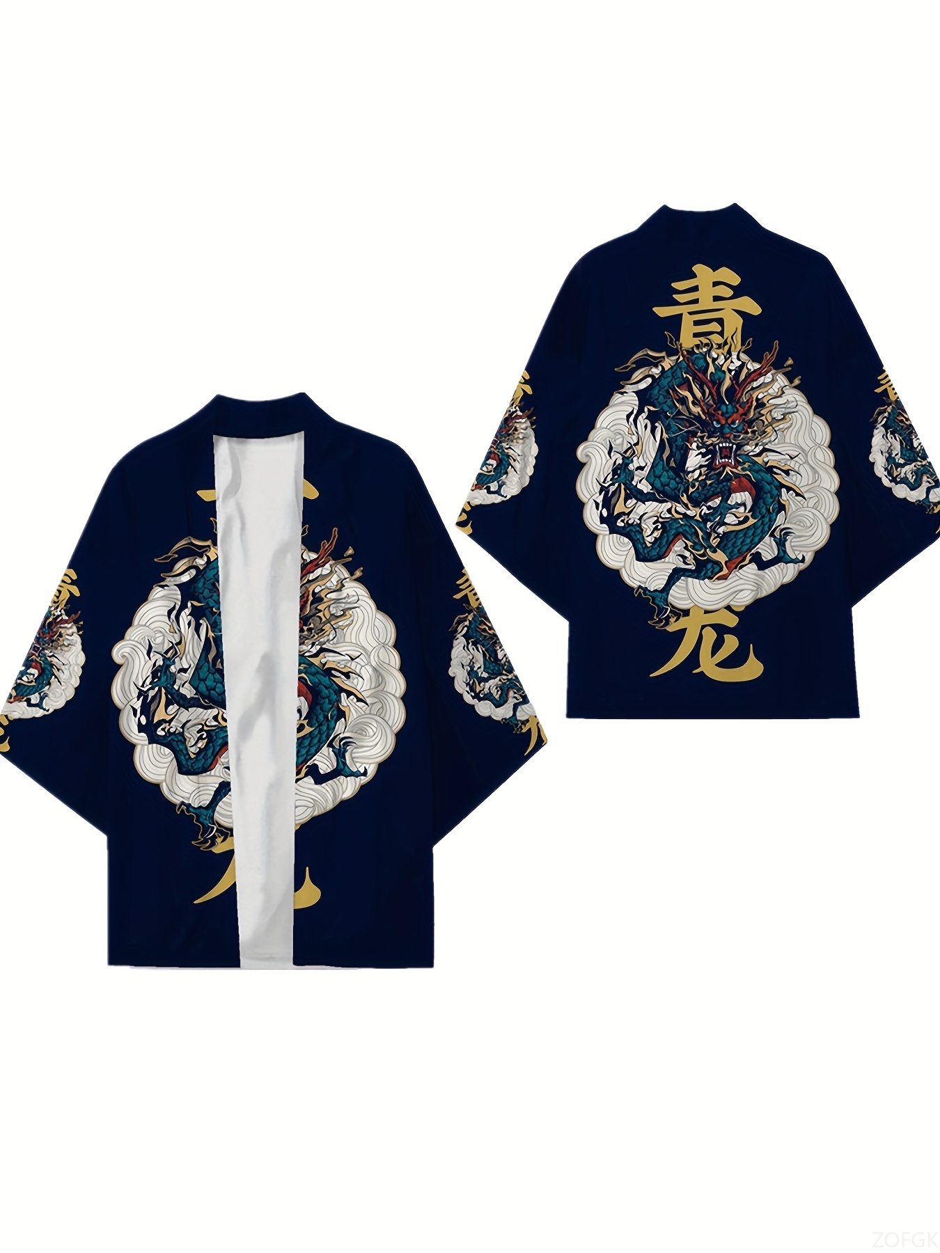 Kimono Unisex con estampado la - Summer Clothing Cartoon reseña y precio