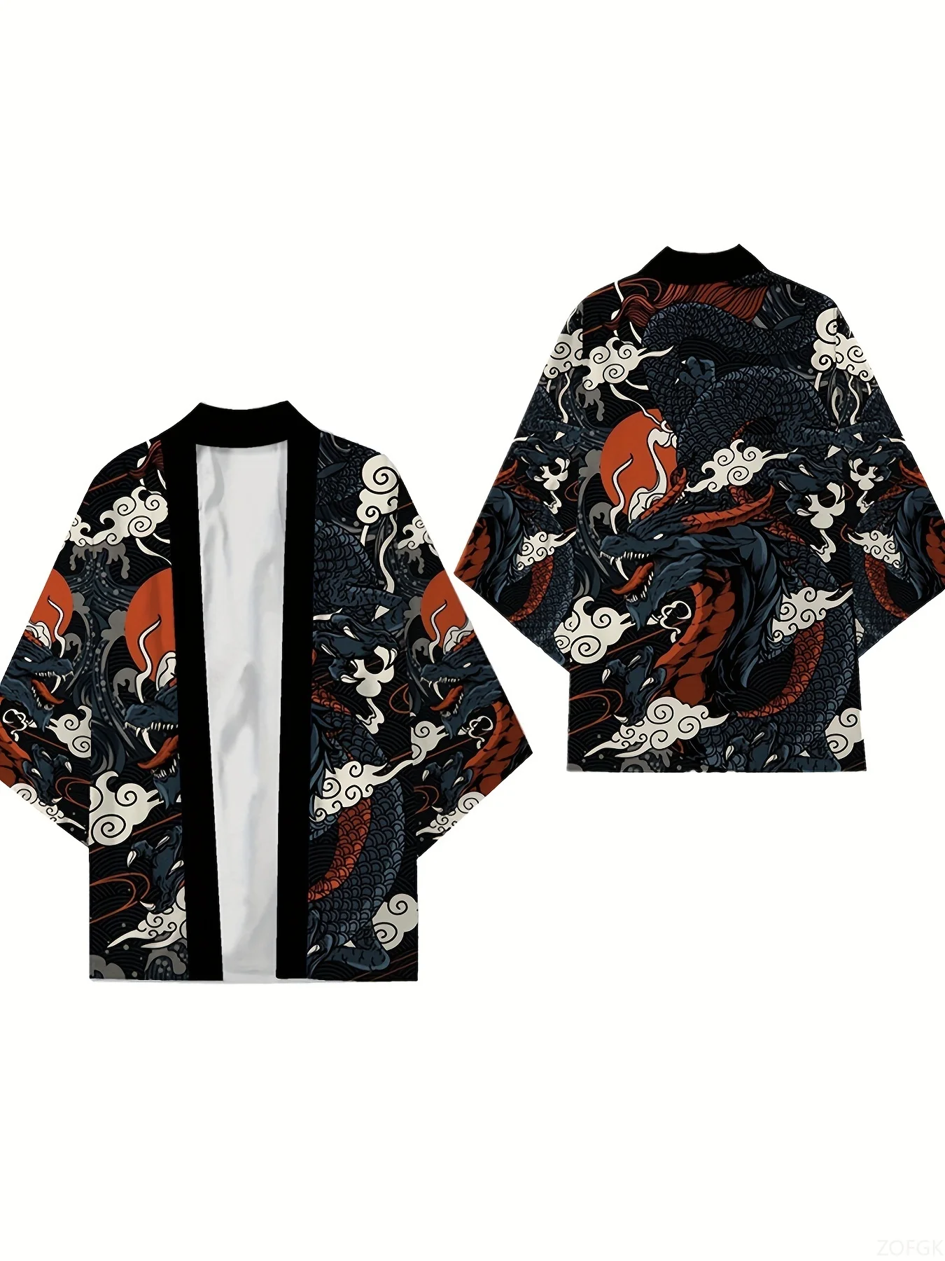 Kimono Unisex con estampado la - Summer Clothing Cartoon reseña y precio