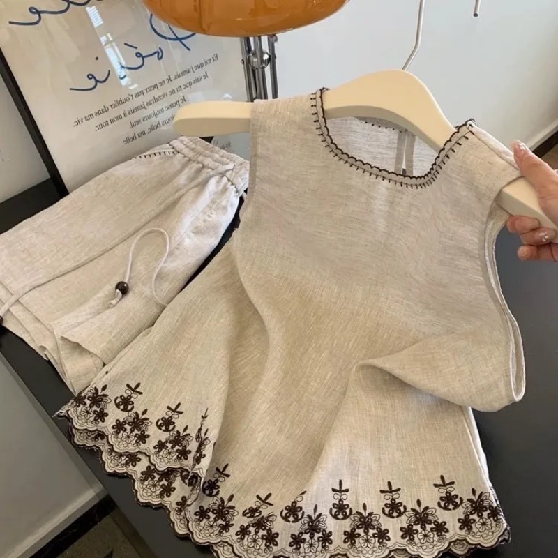 Chaleco de encaje bordado de i - Summer Clothing Linen reseña y precio