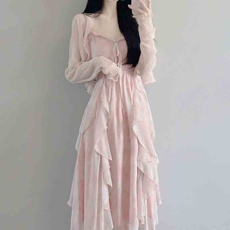 Conjunto de Vestido con tirant - Summer Clothing Juniors reseña y precio