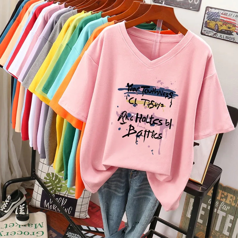 Camiseta divertida de algodón  - Summer Clothing Cartoon reseña y precio