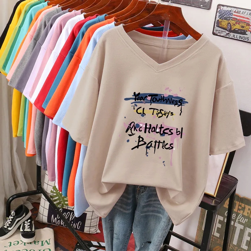Camiseta divertida de algodón  - Summer Clothing Cartoon reseña y precio
