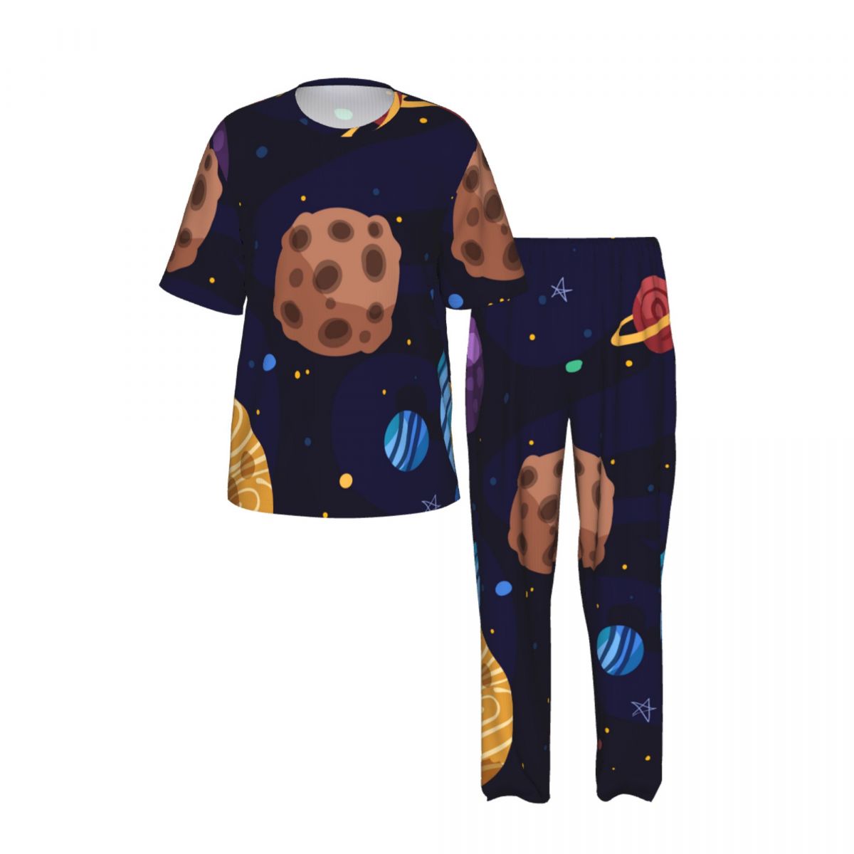 Conjunto de Pijama para Hombre - Summer Clothing Cartoon reseña y precio