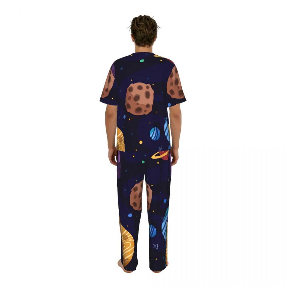 Conjunto de Pijama para Hombre - Summer Clothing Cartoon reseña y precio