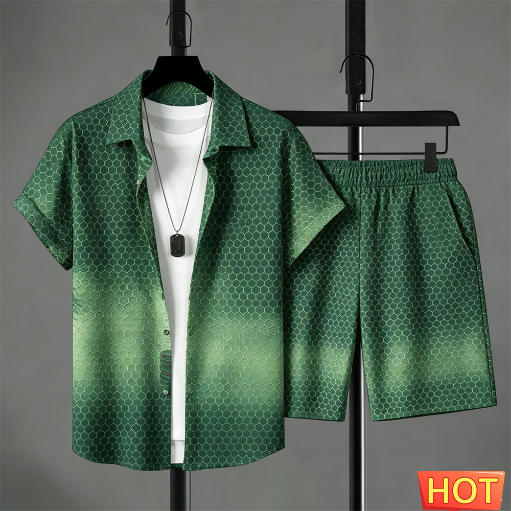 Conjunto de Camisa para Hombre - Summer Clothes Fashion reseña y precio