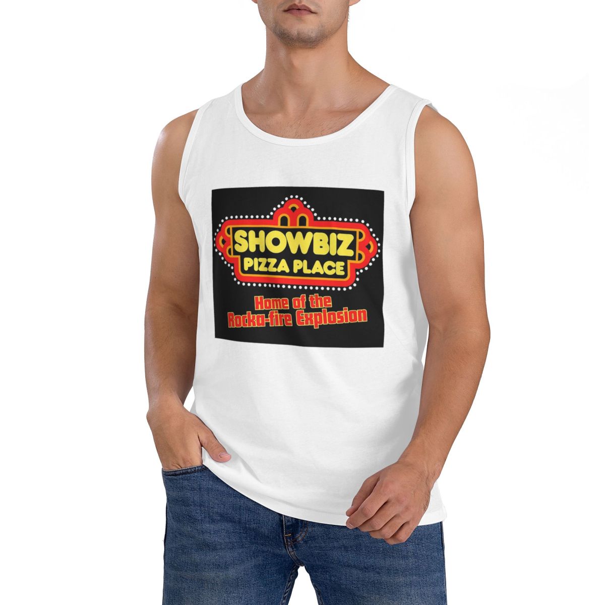 Camiseta sin mangas 100% algod - Summer Clothing Places reseña y precio
