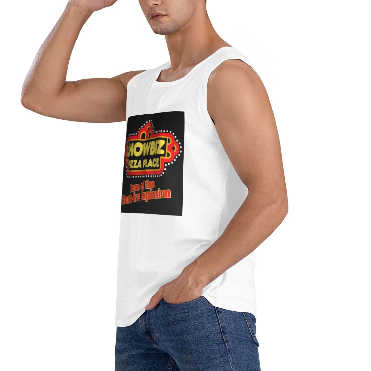 Camiseta sin mangas 100% algod - Summer Clothing Places reseña y precio
