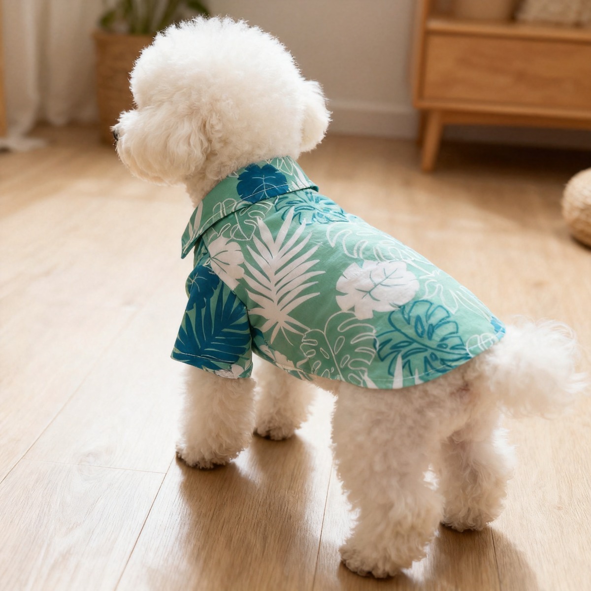 Camisa con Estampado de Gatos  - Summer Dog Clothing reseña y precio