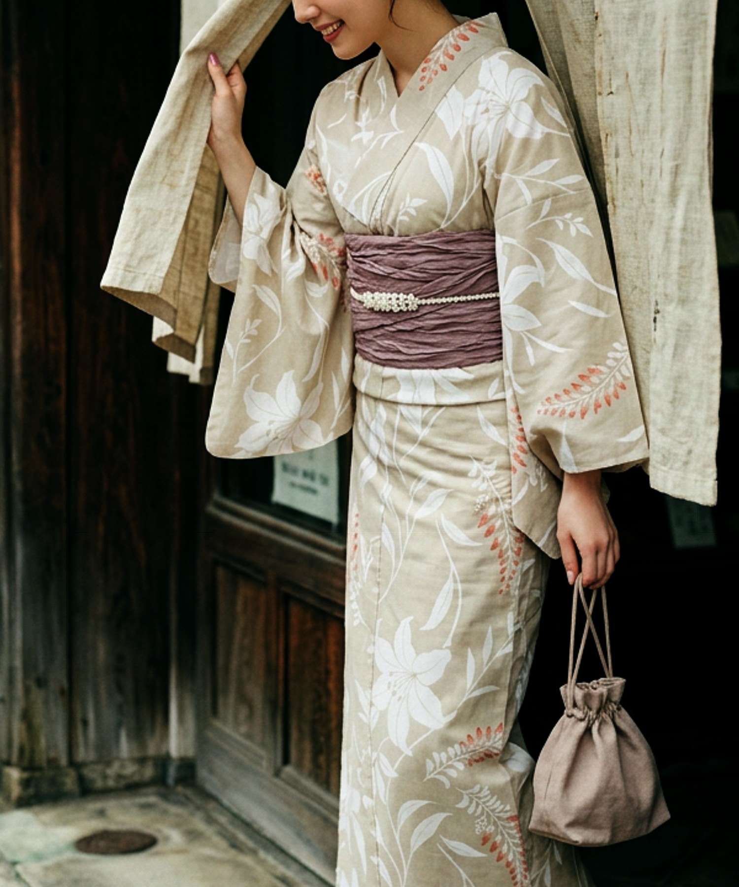 Yukata Tradicional, Kimono de  - Summer Clothing Linen reseña y precio