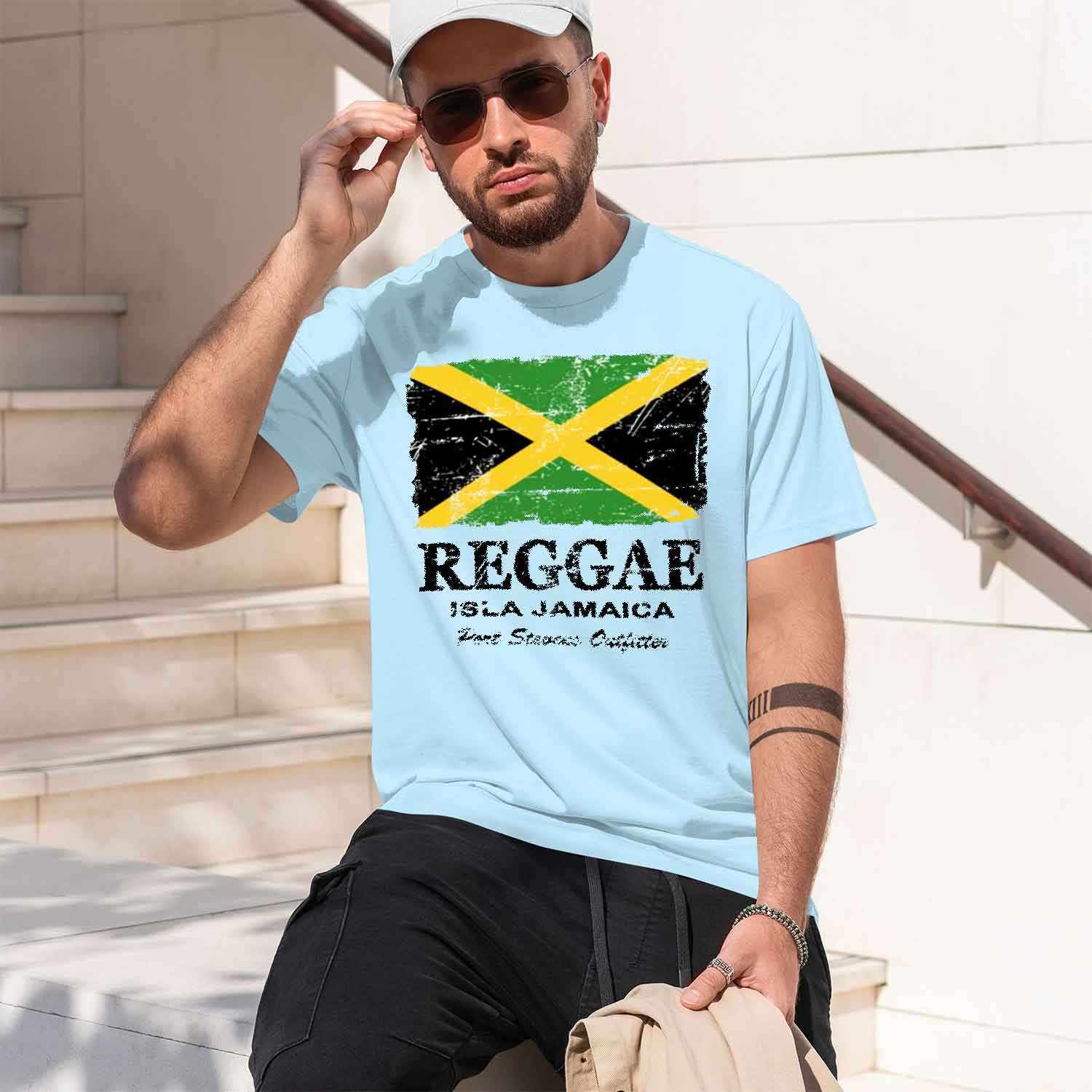 Camiseta Rae Jamaa Flag Vintag - Summer Rae Clothing reseña y precio