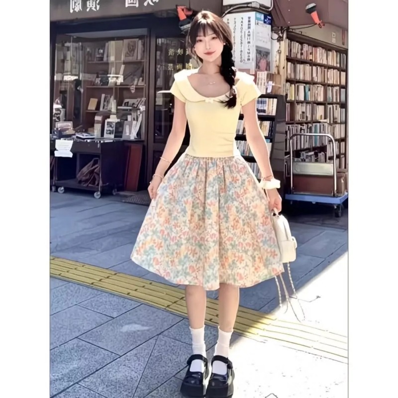 Conjunto de Dos Piezas de Fald - Summer Clothing For Japan reseña y precio