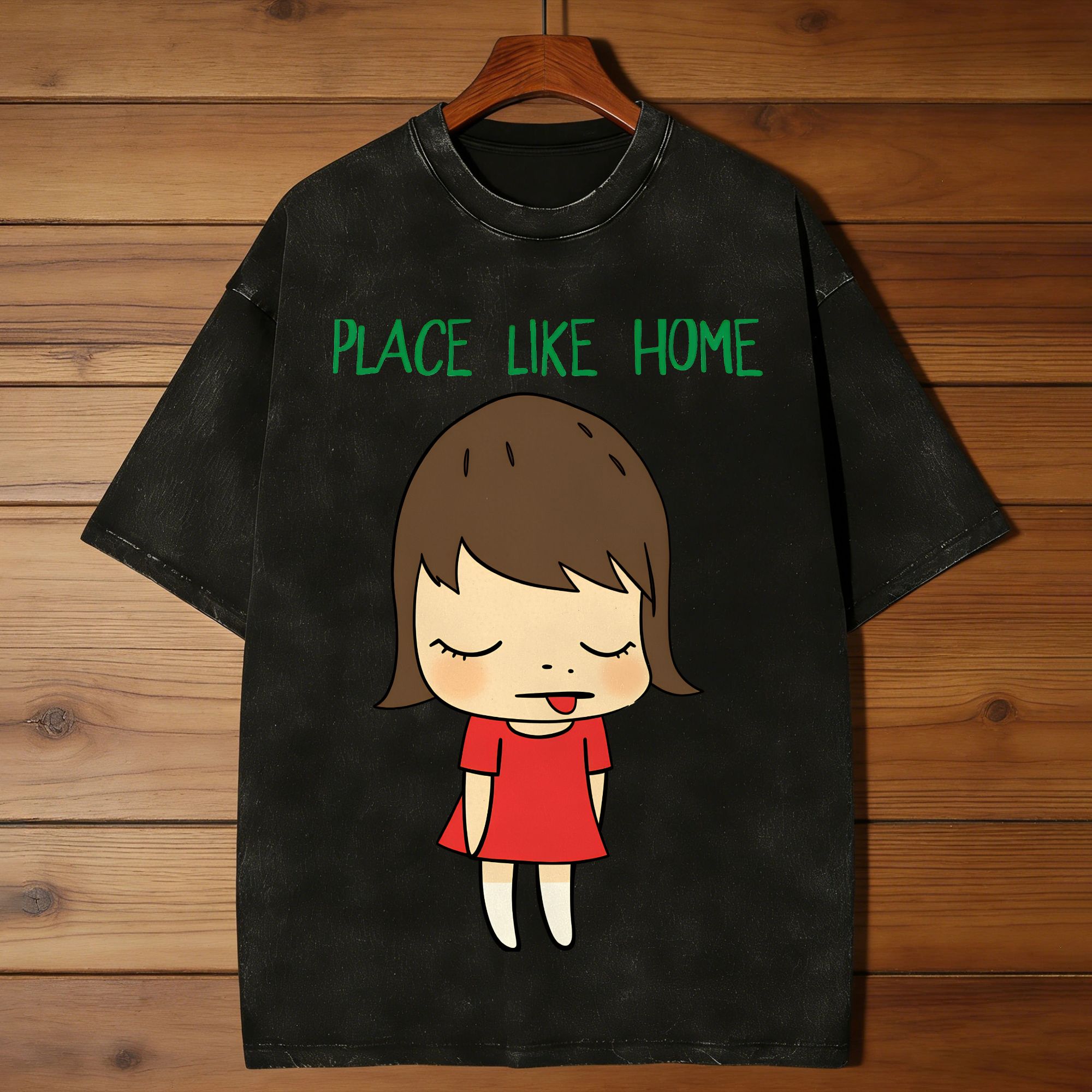 Camiseta novedosa Yoshitomo Na - Summer Clothing Places reseña y precio