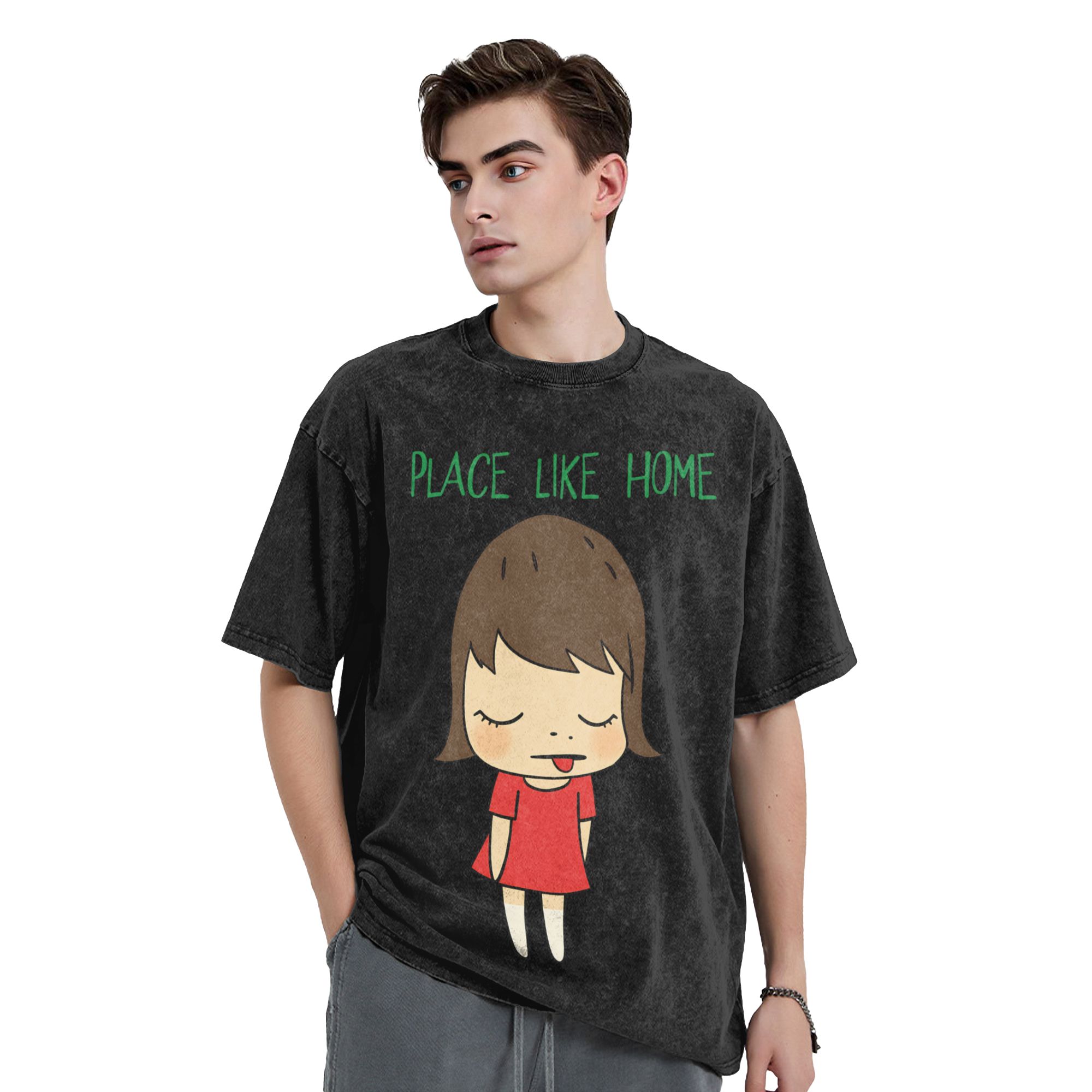 Camiseta novedosa Yoshitomo Na - Summer Clothing Places reseña y precio