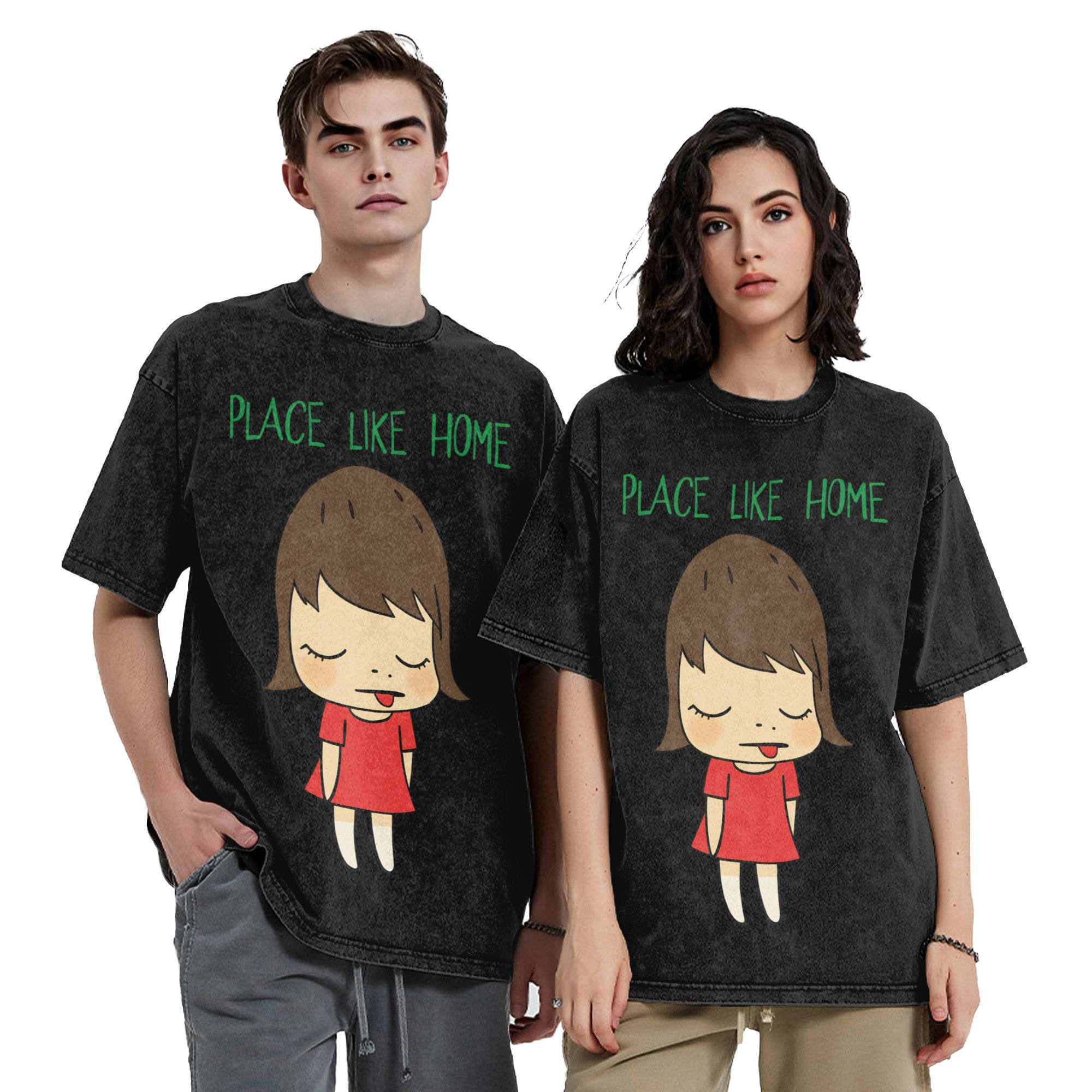 Camiseta novedosa Yoshitomo Na - Summer Clothing Places reseña y precio