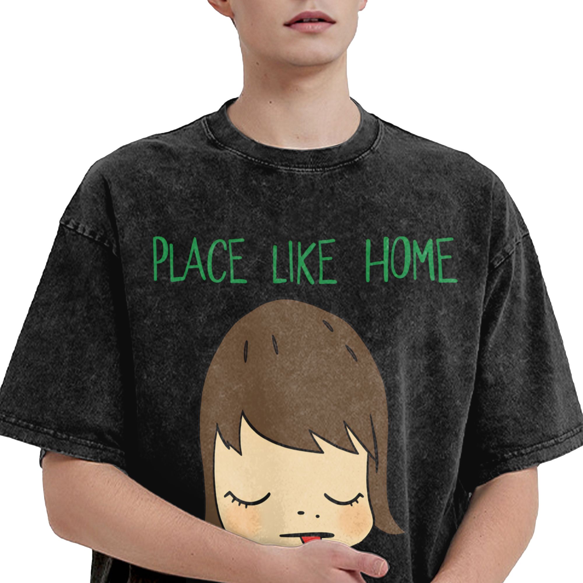 Camiseta novedosa Yoshitomo Na - Summer Clothing Places reseña y precio
