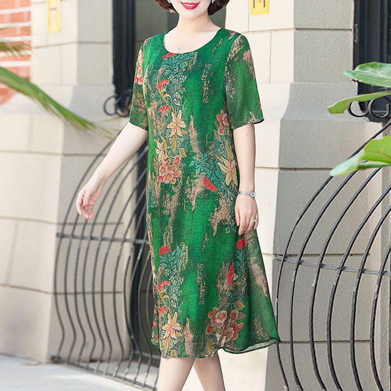 Vestido Midi Irregular para mu - Summer Clothing For 70 Year Old Woman reseña y precio