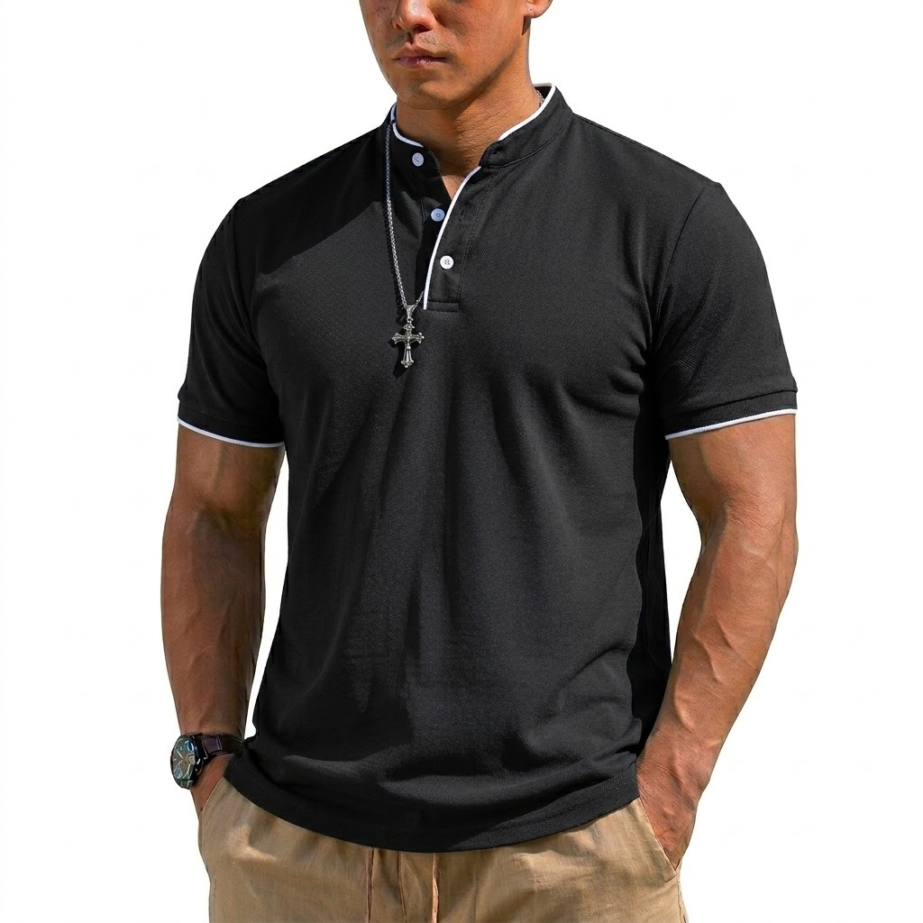 Camiseta Henley de Manga Corta - Summer Hiking Clothing reseña y precio