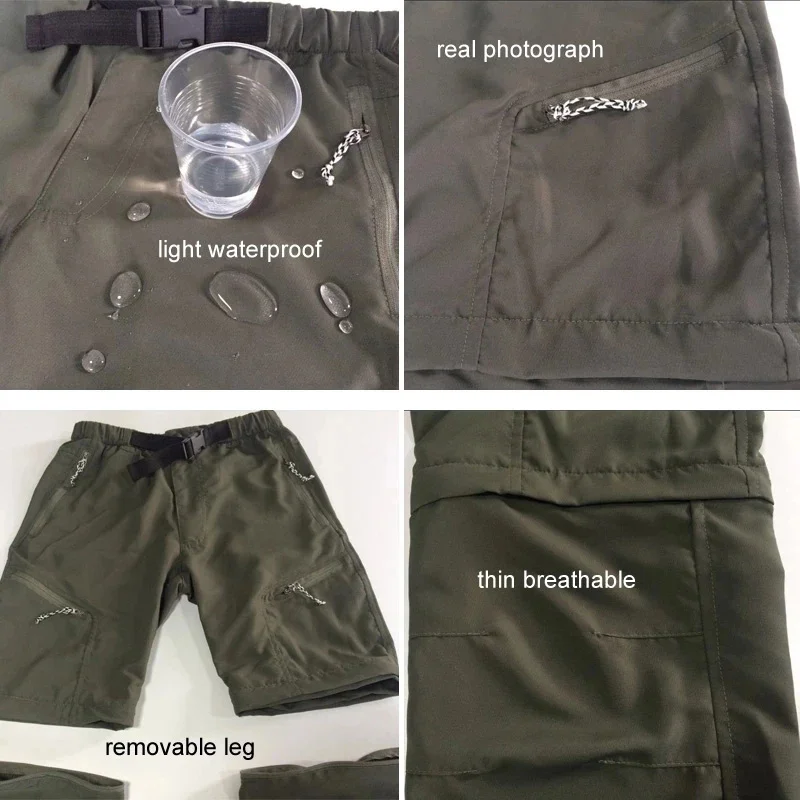 Pantalones informales para dep - Summer Hiking Clothing reseña y precio