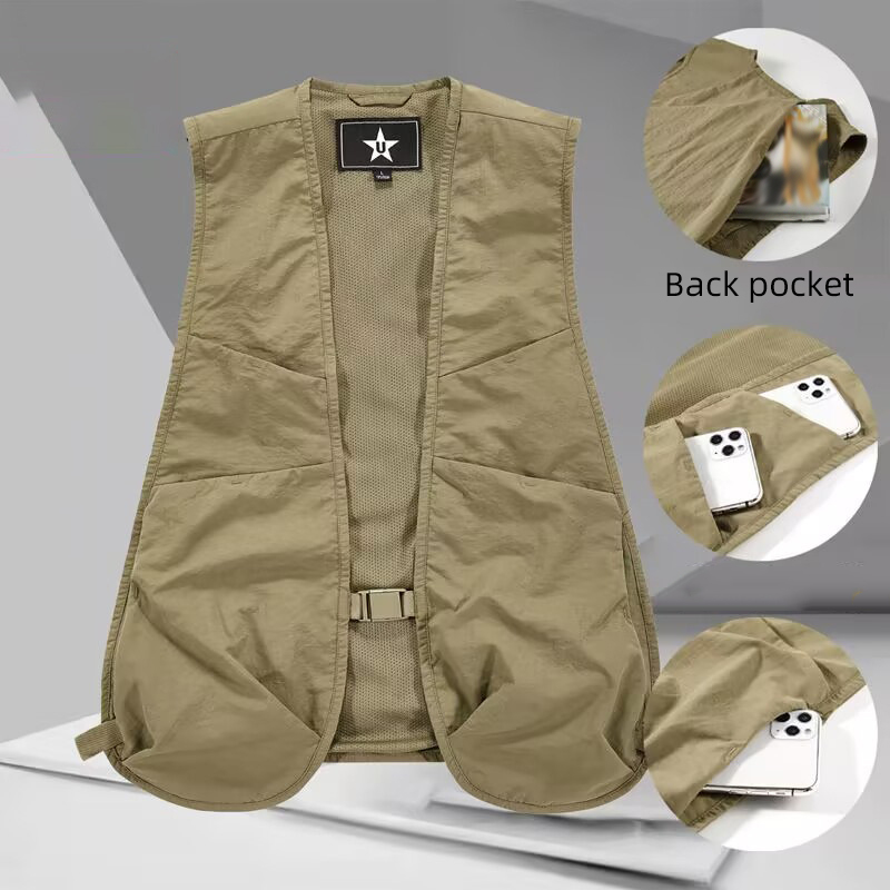 Chaleco ligero Unisex con múlt - Summer Hiking Clothing reseña y precio