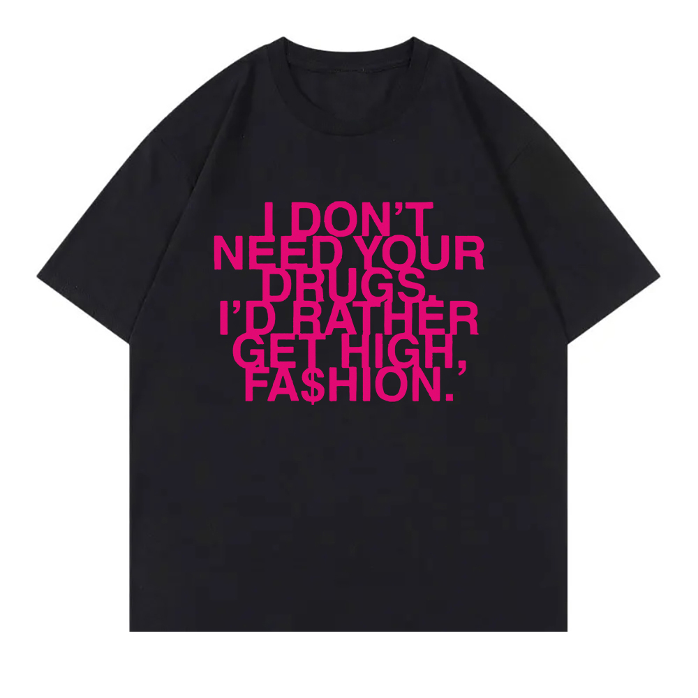 No necesito tus drogas, prefie - Summer Rae Clothing reseña y precio