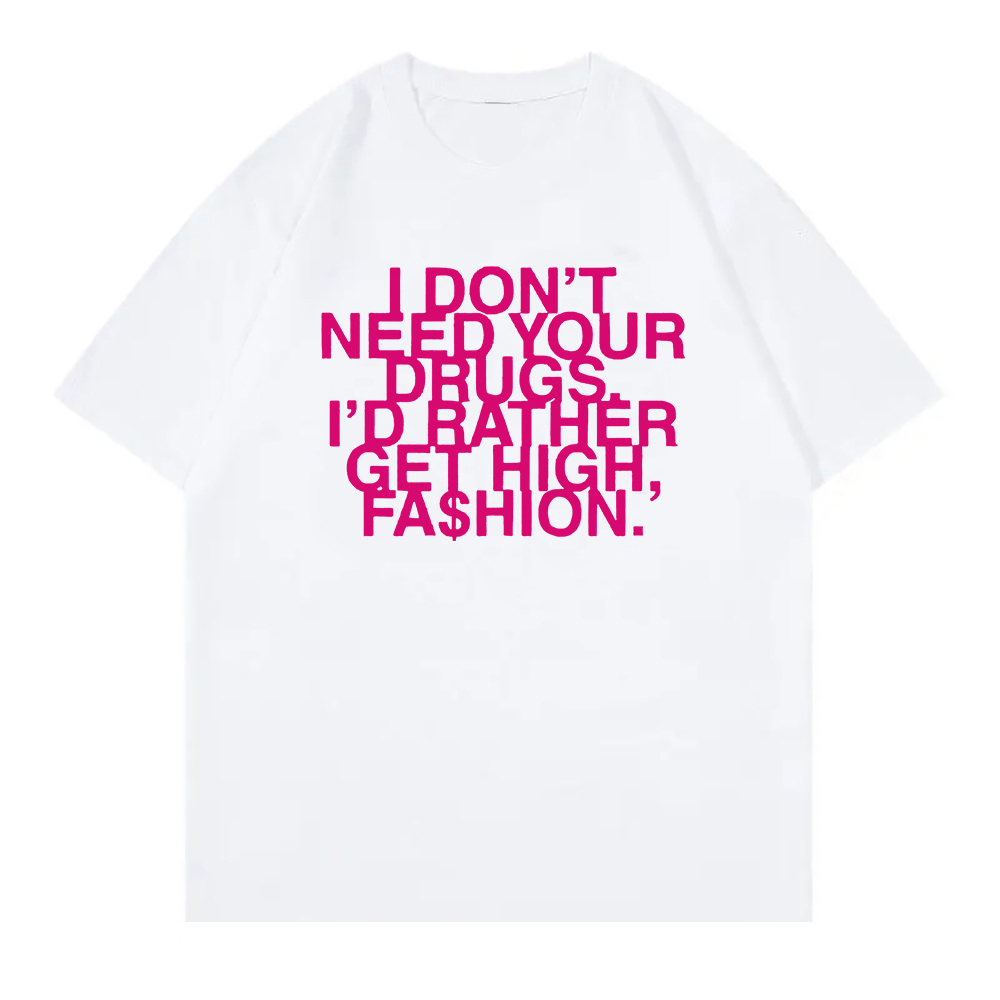 No necesito tus drogas, prefie - Summer Rae Clothing reseña y precio