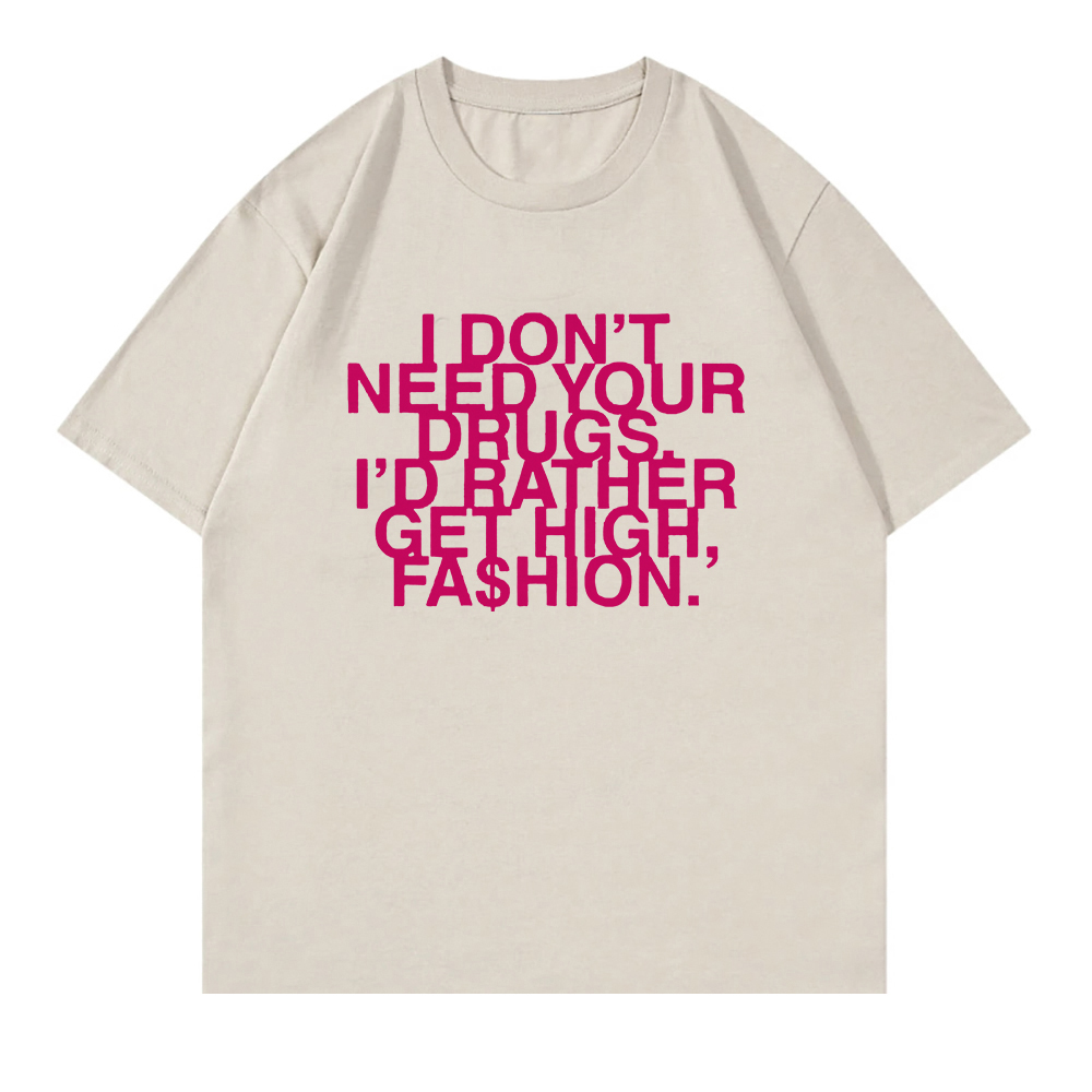 No necesito tus drogas, prefie - Summer Rae Clothing reseña y precio